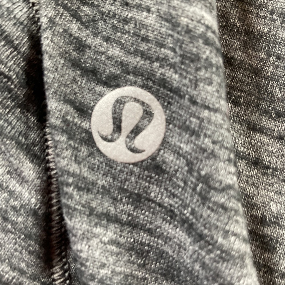Lululemon Align Tank Top Heathered Grey Built in Bra Racerback Workout Size 6 - Picture 3 of 7